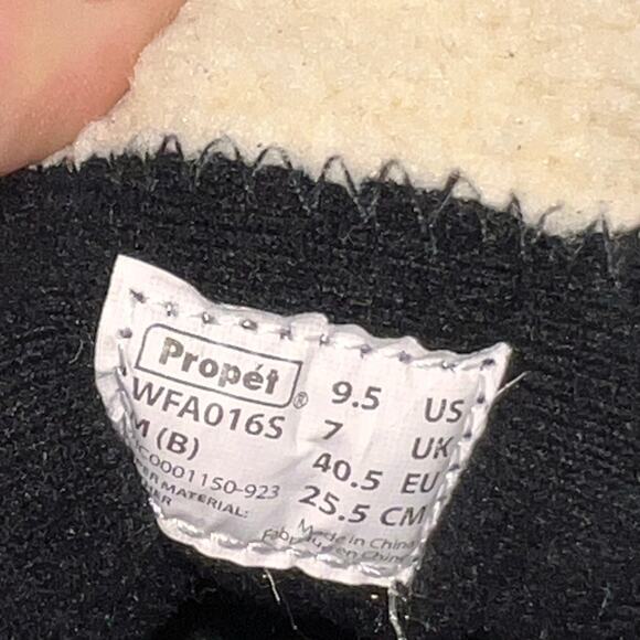 Propét Demi Women's Black Suede Bootie, Size 9.5 - Picture 8 of 9